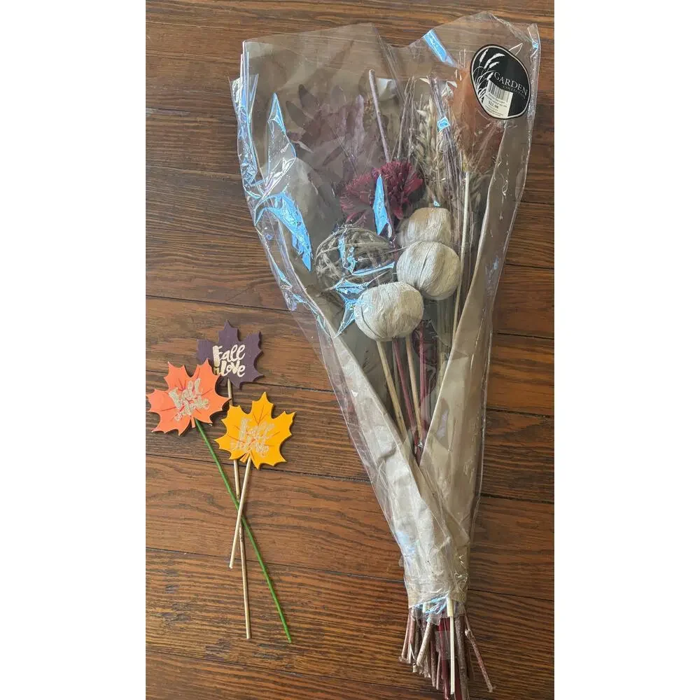 Welcome Harvest Artifical Bunch of Fall Flowers REG$23 - Made in Canada